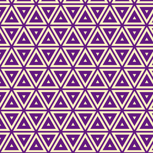 Retro geometric pattern