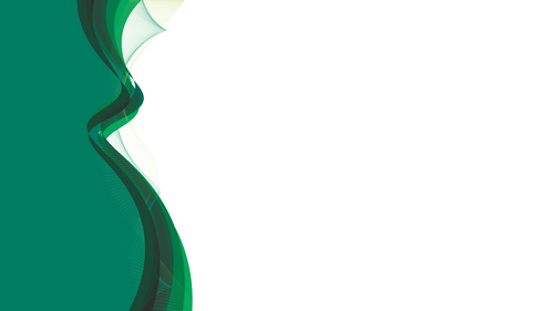 Green wavy shape slide background | Free backgrounds