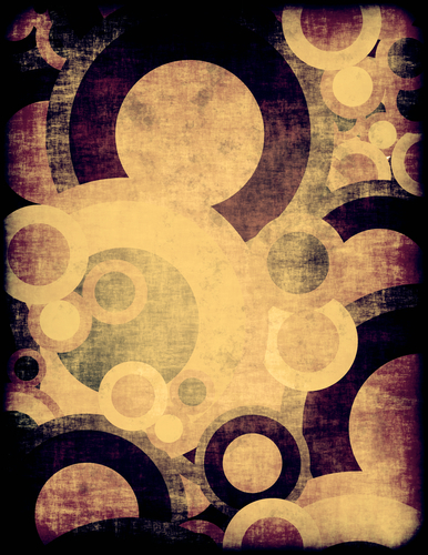 Abstract random circles background