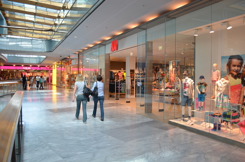 Hennes & Mauritz winkel