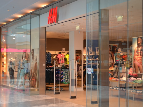 H & M winkel foto