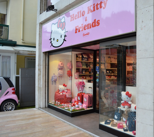 Hello Kitty butiken