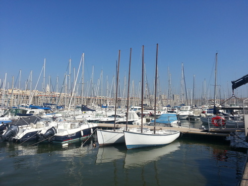 Marina in Marseille