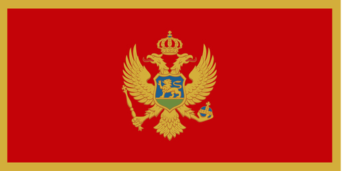 Vlag van Montenegro