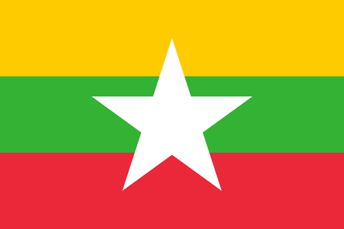 Bandera de Myanmar