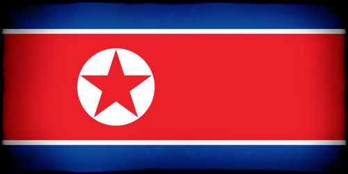 Severní Korea vlajka
