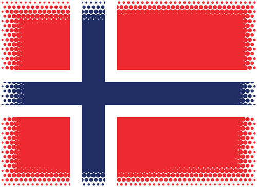 Norska flaggan 6