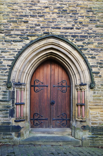 Eski ahşap kapı
