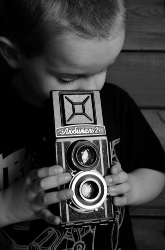 Fotógrafo de criança