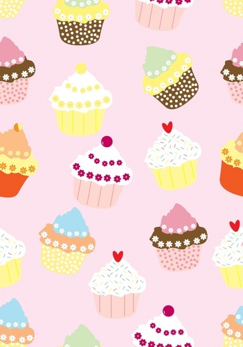 Cupcakes-mönster