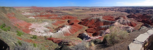 Nationaal Park Petrified Forest