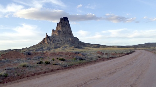 Strada polverosa