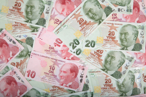 Close-up van contant geld