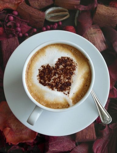 Coffe latte art