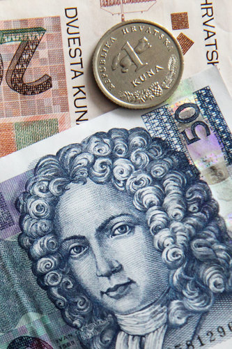 Chorvatská bankovky a mince
