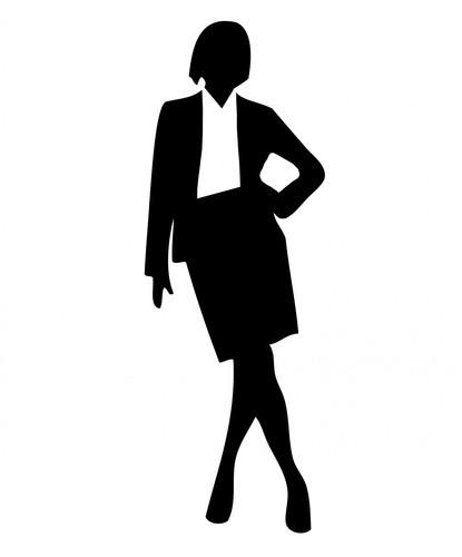 Silhouette donna