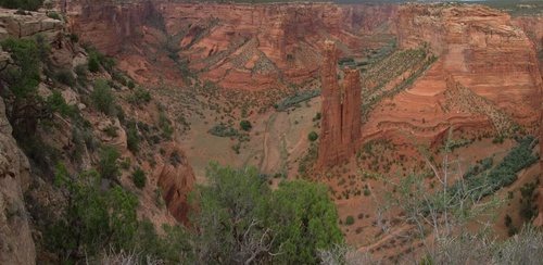 Canyon landschap