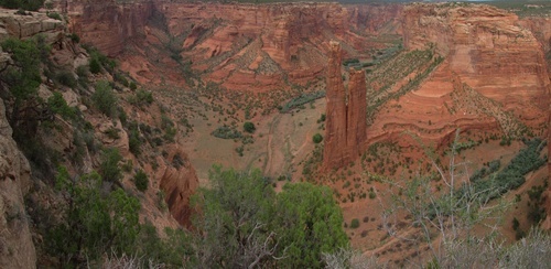 Canyon landscape