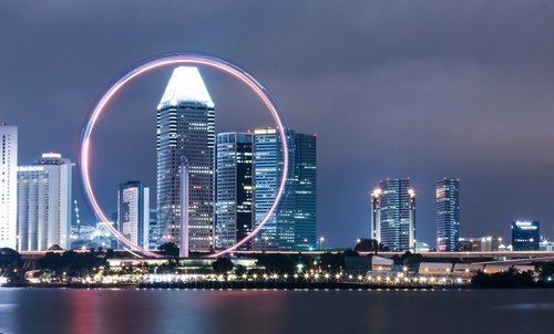 Singapore ferris wheel