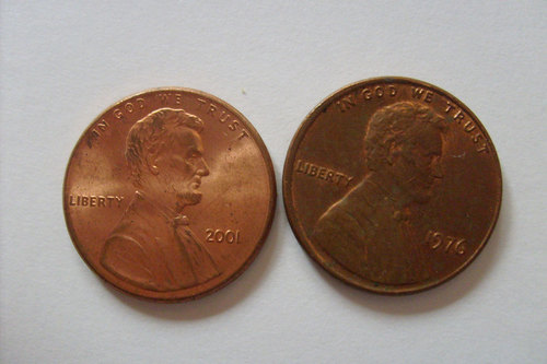 Dvě staré mince