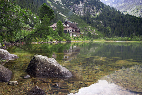 Chalet en las montañas