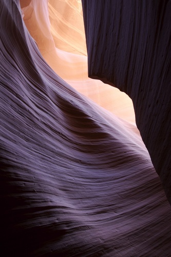 Purple Rock Formations