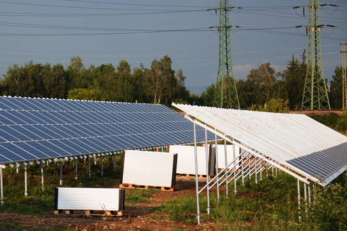 Systém solárních panelů