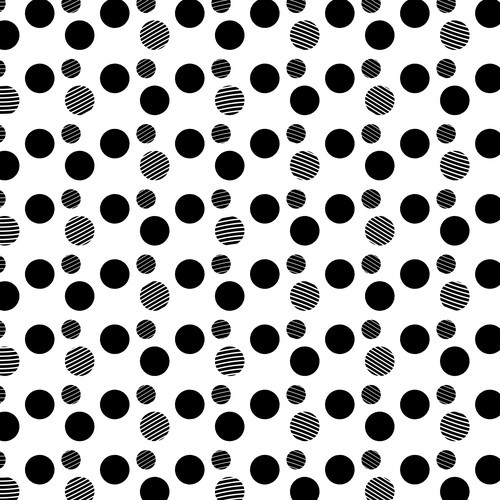 Black dots pattern