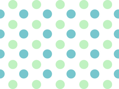 Polka dots kleurenpatroon