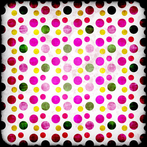 Kleurrijke polka dots patroon