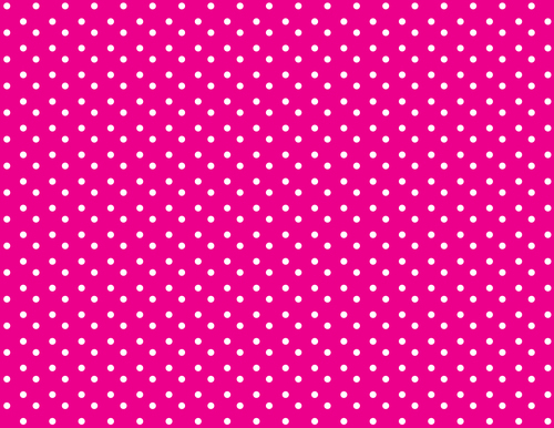 Pink background with polka dots