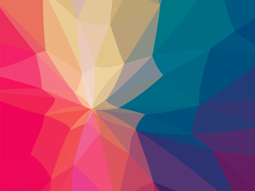 Polygonal colorful pattern background