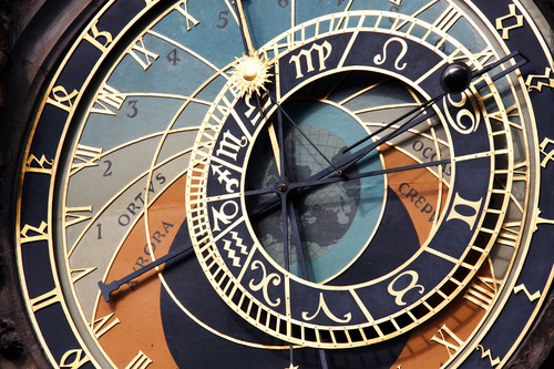 Prags astronomiska uret detalj