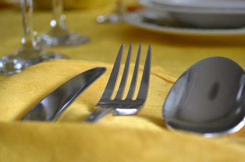 Cutlery stock image