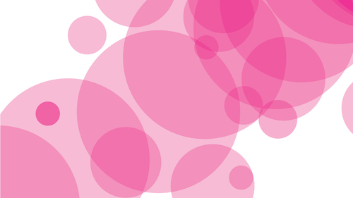 Pink circles background