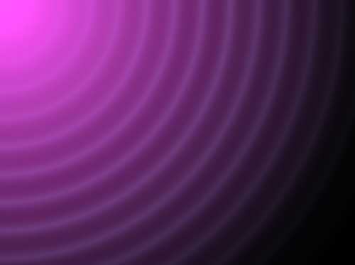 Radiale licht op paarse achtergrond