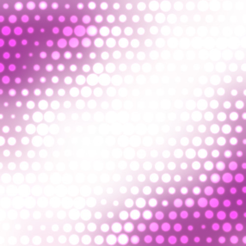 Glowing halftone texture