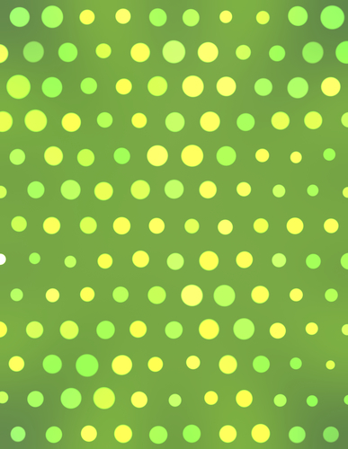 Green background halftone effect
