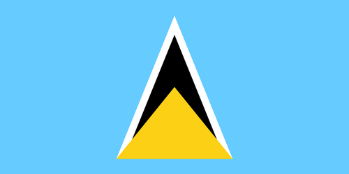 Flaggan i Saint Lucia