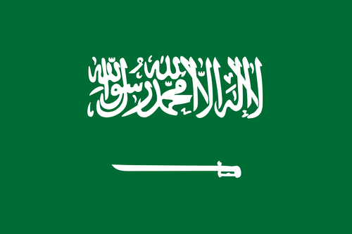 Saudiarabien flagga