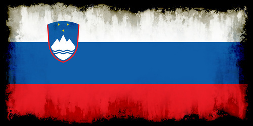 Bandiera della Slovenia 2