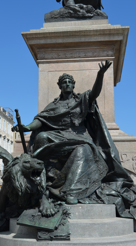 Estatua en Venecia Italia