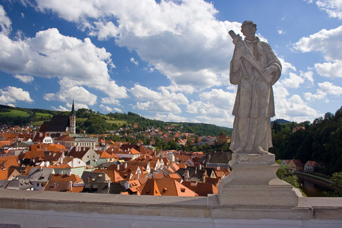 Cesky Krumlov stad