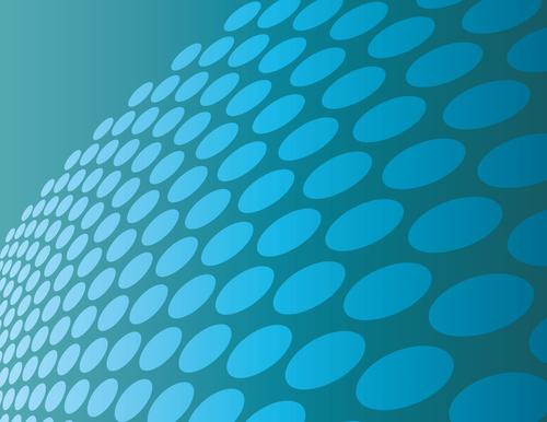 Light teal background with circles