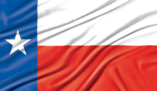 Texas flagga