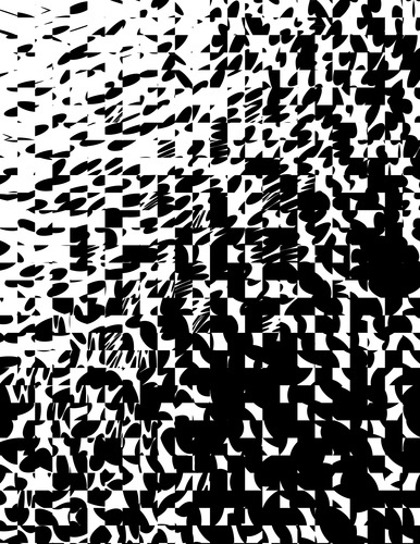Black tiled pattern graphics