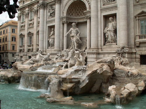 Fontaine de Trevi à Rome