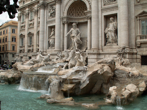 Fuente de Trevi en Roma