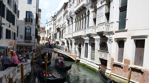 Gondoly v Benátkách