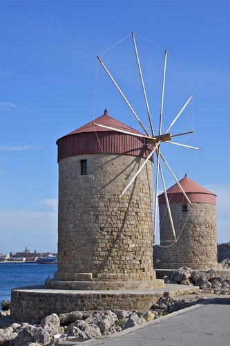 Windgenerator, Griekenland